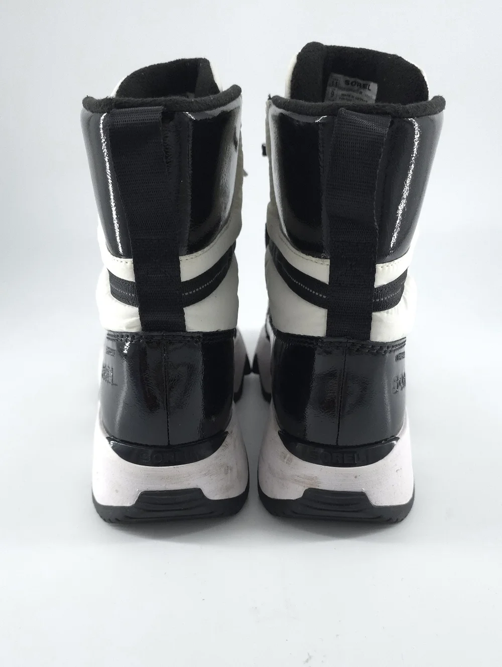 SOREL Women's Kinetic Impact Sport Waterproof Boot sea salt black Size 11